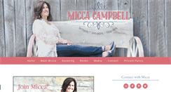 Desktop Screenshot of miccacampbell.com